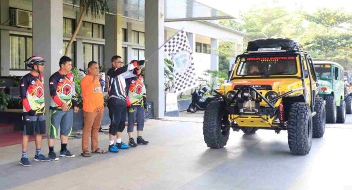 Pj Wako Payakumbuh Lepas Offroader SAC Ke Banda Aceh