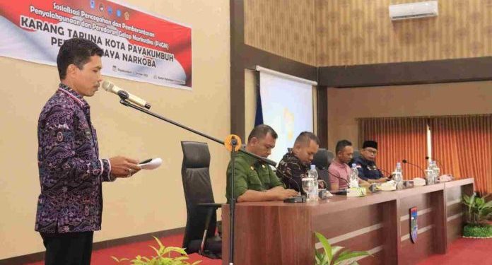 Kesbangpol Kota Payakumbuh Sosialisasi P4GN Ke Karang Taruna se-Kota Payakumbuh