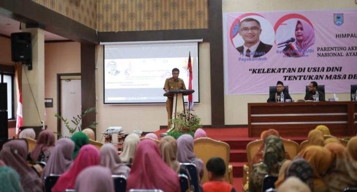 Ciptakan Generasi Unggul, Pj Wali Kota Hadiri Parenting Akbar HIMPAUDI