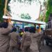 Sejumlah PKL di tertibkan Pol PP di Seberang Padang