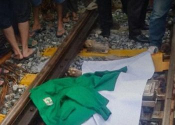 Innalilahi, Mahasiswa Unand Meninggal Ditabrak Kereta Api, Korban Terseret Sejauh 10 Meter
