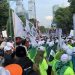 Anies Baswedan dan Muhaimin Iskandar Jalani Jalan Sehat Sarungan di Jember Dipenuhi Oleh Ribuan Pendukung