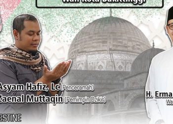 SAVEPALESTINE, Wako Erman Ajak Masyarakatnya Untuk Dzikir dan Doa Bersama