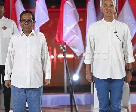 Ganjar Pranowo dan Mahfud Md Mendaftarkan Diri ke KPU Hari Ini : Dimulai dari Tugu Proklamasi
