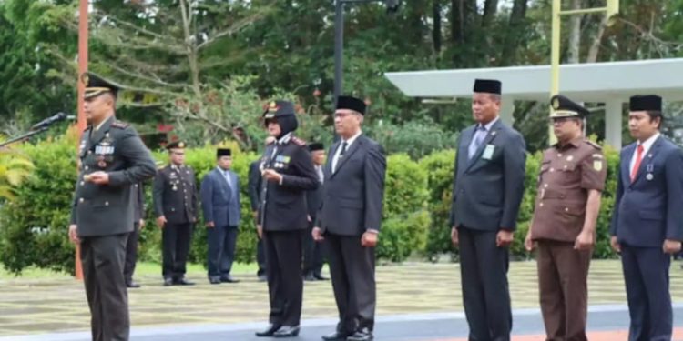 Marfendi Ungkapkan Tantangan Saat Ini, Pada Upacara Hari Pahlawan ke-78 dan Hari Kesehatan Nasional ke-59