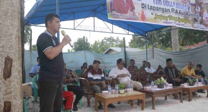 Kadisparpora Kota Payakumbuh Buka Tournamant Bola Voli P3A Cup IX Devisi I