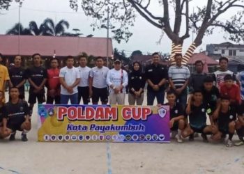 Pj Wako Payakumbuh Jasman Buka Open Turnamen POLDAM CUP 2023