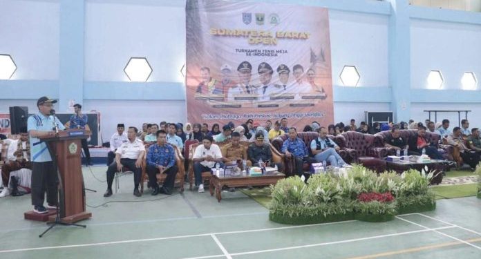 Di Dapuk Sebagai Tuan Rumah, Pj Wako Payakumbuh Jasman Sambut Peserta Open Turnamen Tenis Meja Se-Indonesia