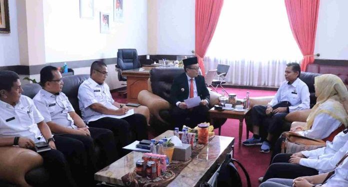 Pemko Payakumbuh Terima Audiensi Tim Audit Kinerja UMKM BPK RI Perwakilan Sumbar