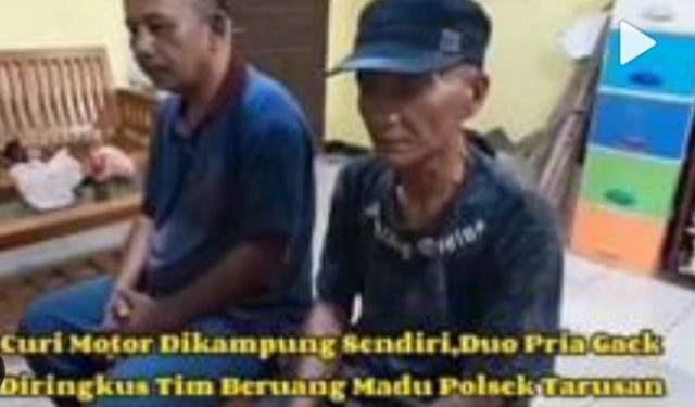 Beraksi di Pesisir Selatan, Dua Pelaku Curanmor Lintas Kabupaten Akhirnya Ditangkap!