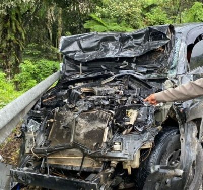 Lima Kendaraan Terlibat Kecelakaan Beruntun di Sitinjau Lauik, Tidak Ada Korban Jiwa