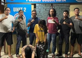 Polres Solok Kota Berhasil Menangkap Dua Tersangka Penyalahgunaan Narkotika Golongan 1 Jenis Shabu