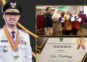 Bukittinggi Terbaik Satu Kendalikan Penyakit Menular di Sumbar