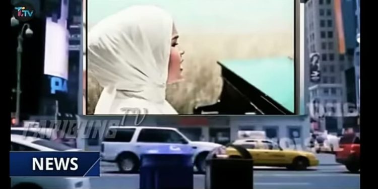 Putri Ariani Trending di New York Amerika Serikat dengan Lagu Perfeck Liar