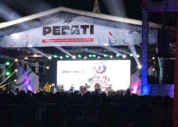 Suasana Malam Pembukaan Pedati Xlll Riuh di Bukittinggi