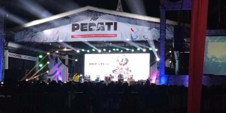 Suasana Malam Pembukaan Pedati Xlll Riuh di Bukittinggi