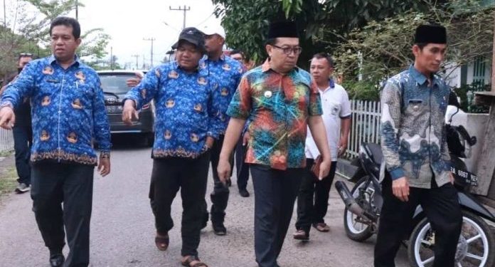 Respon Laporan Warga, Pj Wako Jasman Langsung Turun Ke Lapangan