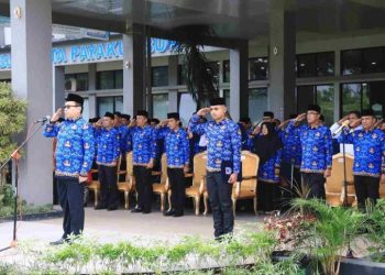Berlangsung Khidmat, Pj Wako Payakumbuh Jasman Pimpinan Upacara Peringatan Hari Kesehatan Nasional Ke-59