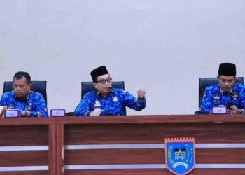 Rakor Lurah Se-Kota Payakumbuh, Pj Wako Jasman: “Tingkatkan Koordinasi, Apapun Kondisi Dilapangan, Tolong Laporkan”