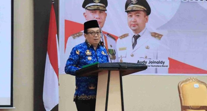 Usung Tema “Pemilu Damai 2024” Pj Wako Payakumbuh Jasman Buka Pertemuan Staf Ahli Kepala Daerah Se-Sumatera Barat