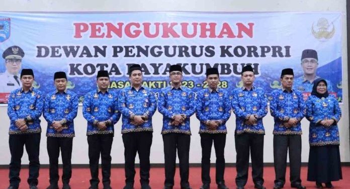 Pengurus KORPRI Kota Payakumbuh Masa Bakti 2023-2028 Dikukuhkan