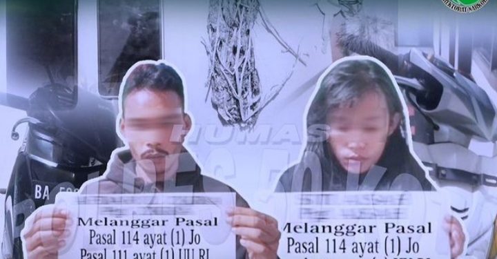 Penangkapan Pelaku Penyalahgunaan Narkotika Golongan I di Wilayah Hukum Polres 50 Kota