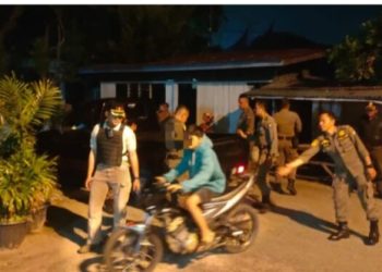 Satpol PP Padang Berhasil Menangkap 8 Remaja dalam Aksi Balap Liar di Jalan By Pass