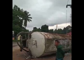 Kecelakaan Truk Pengangkut Semen di Gunung Talang Solok, Satu Orang Terluka Serius