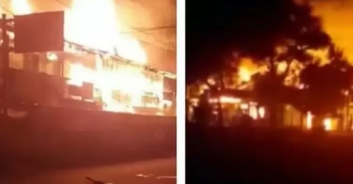Geger dan Memanas Ricuh di Jayapura: Belasan Ruko Dibakar, Massa Pengantar Jenazah Lukas Enembe