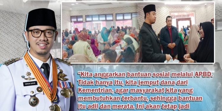 Wako Serahkan BLT Elnino Sebesar Rp1,5 Miliar Lebih Untuk 3.808 KPM