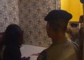 Jembatan Sementara Dibangun Warga Nagari Aie Angek Sijunjung Akibat Longsor