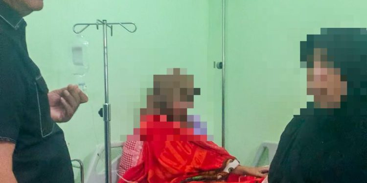 Bupati Solok, Epyardi Asda Kunjungi Korban Dugaan Pemerkosaan Yang Sedang Dirawat.