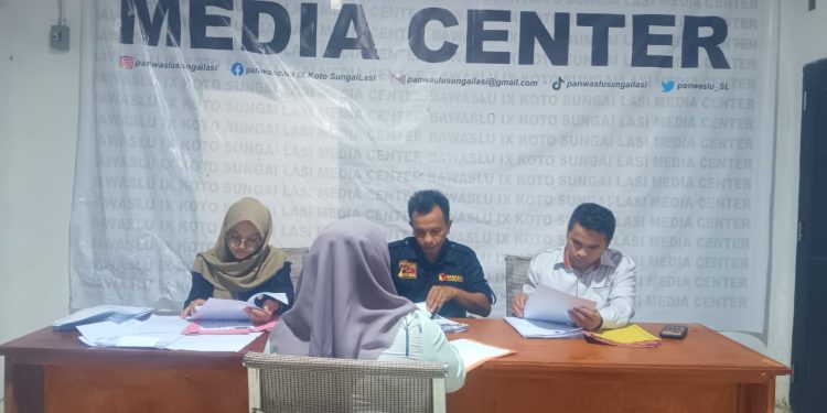 62 Orang Calon Pengawas TPS di IX Koto Sungai Lasi Lulus Seleksi Administrasi