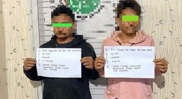 Polisi Tangkap Dua Pemuda Karena Sabu di Sijunjung