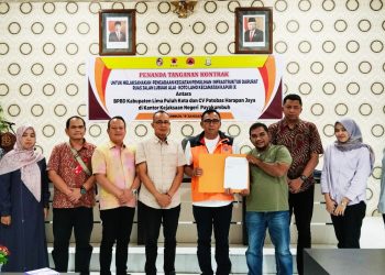Pemasangan Bronjong oleh Pemkab Limapuluh Kota untuk Pemulihan Infrastruktur Darurat di Jalan Kapur IX