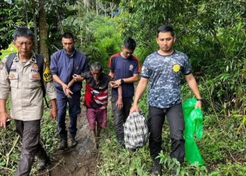 Penemuan Lansia Korban Tersesat di Bukit Sulak Torok Piladang Kec.Akabiluru Gegerkan Warga