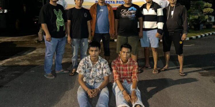 Tim Klewang Polresta Padang Berhasil Mengamankan Dua Tukang Palak di Pantai Padang
