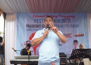 Yongki Arisandi,Dewan Pembina Gigih Berani 08 Prabowo-Gibran, Gelar Festival Kuliner Mungka