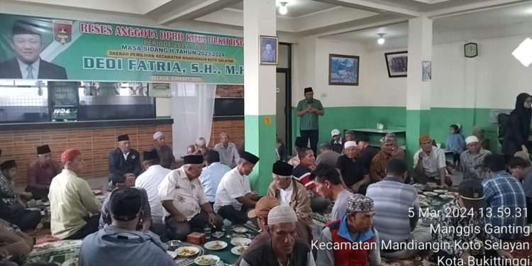Dedi Patria Ungkapkan Tekat Untuk Menjaga Amanah dari Masyarakat Dapilnya