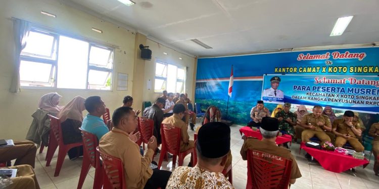 Musrenbang Tingkat Kecamatan di Kabupaten Solok Dimulai.