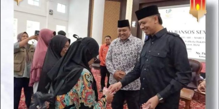1,4 Miliar Lebih Bansos dan PKH Triwulan I Tahun 2024 Disalurkan di Bukittinggi
