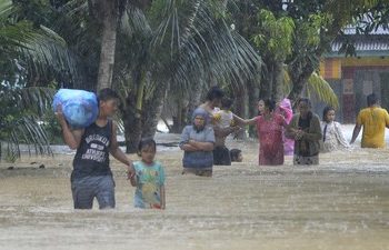 Hujan Lebat Mengakibatkan Banjir di Pesisir Selatan, Ratusan Rumah Terendam