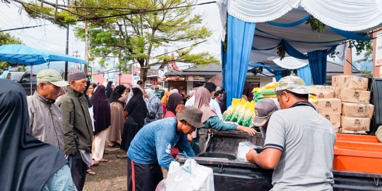 Penstabilan Harga Pangan, Pemkab Solok Gelar Gerakan Pangan Murah
