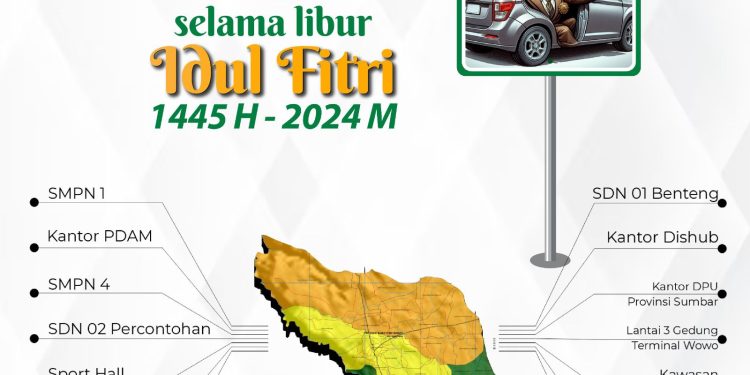 Pemko Bukittinggi Siapkan Titik Parkir Tambahan Saat Libur Idul Fitri 1445 H