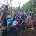 Upaya Tanggap Bencana, Koramil 0801/03 Arjosari Bantu Atasi Tebing Longsor.