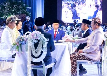 Presiden Joko Widodo dan Wapres Maruf Amin Menjadi Saksi Nikah Puteri Kelima Ketua MPR RI Bamsoet