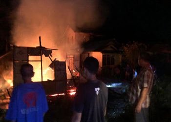 Musibah Kebakaran di Desa Gonis Tekam Telan Satu Korban Jiwa