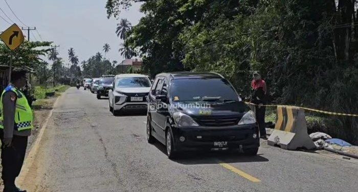 Jalan Raya Padang Panjang-Bukittinggi Dihantam Banjir Lahar Dingin Kembali