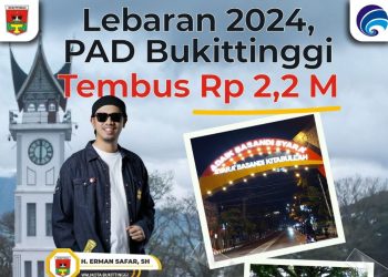 Bukittinggi Raih Sukses, PAD Libur Lebaran 1445H Tembus 2 Miliar Lebih