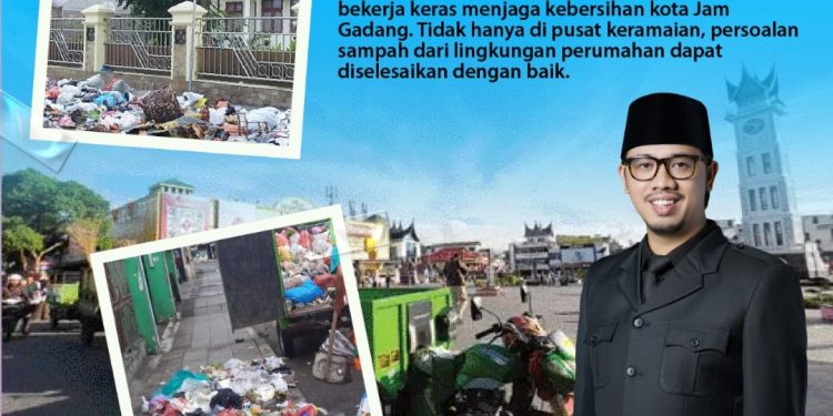 DLH Bukittinggi Bersihkan 1.722 Ton Sampah Selama Dua Pekan Lebaran